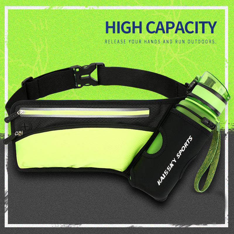Running Belt Bag with Breathable Mesh and Adjustable Band