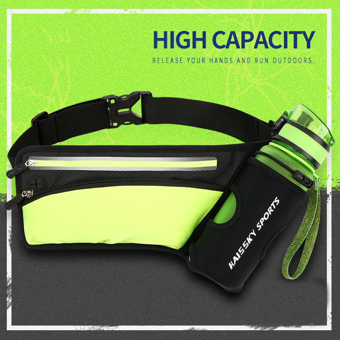 Running Belt Bag with Breathable Mesh and Adjustable Band