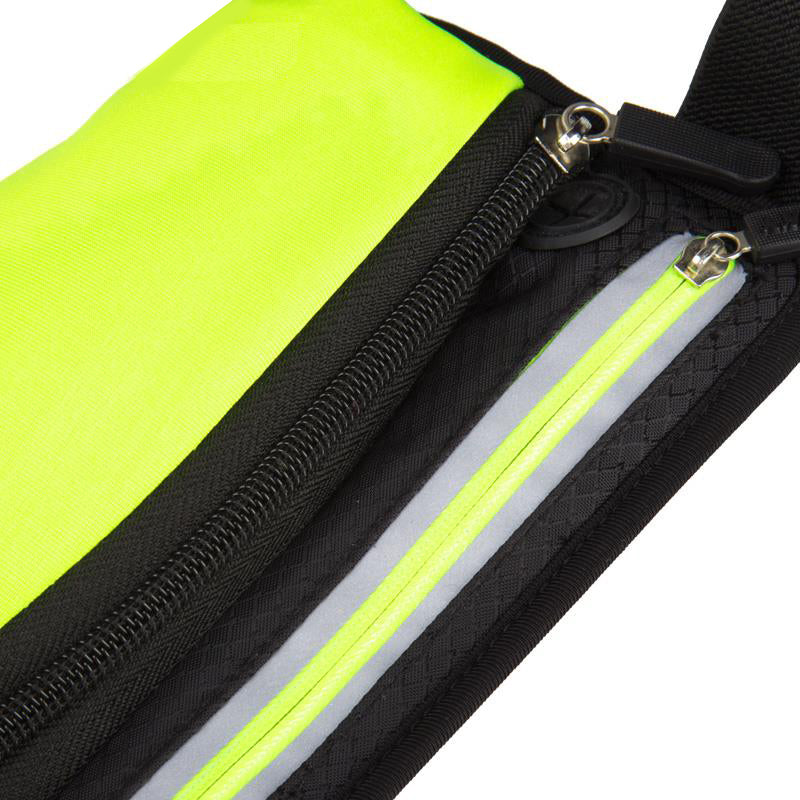 Running Belt Bag with Breathable Mesh and Adjustable Band