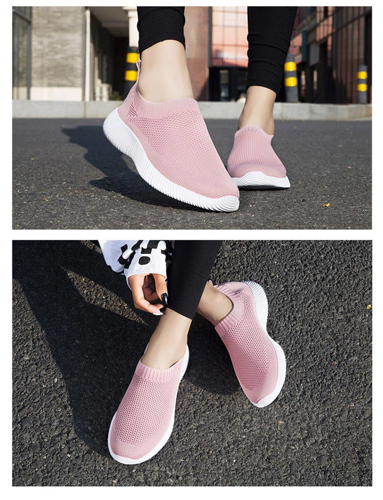 Women's Breathable Mesh Sock Shoes