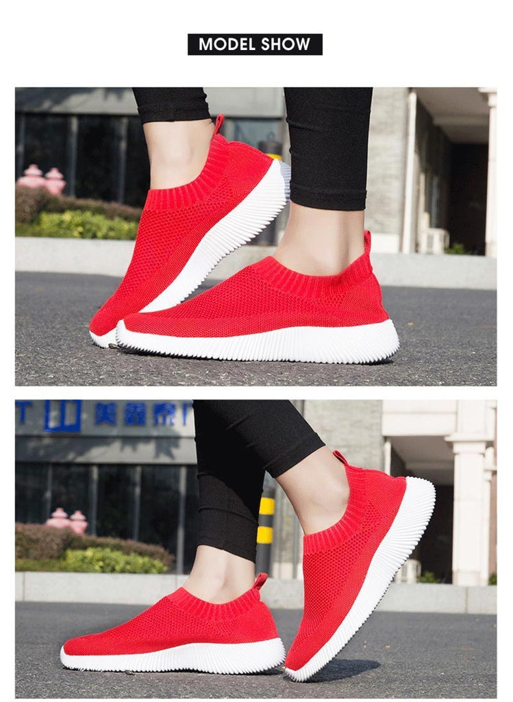 Women's Breathable Mesh Sock Shoes