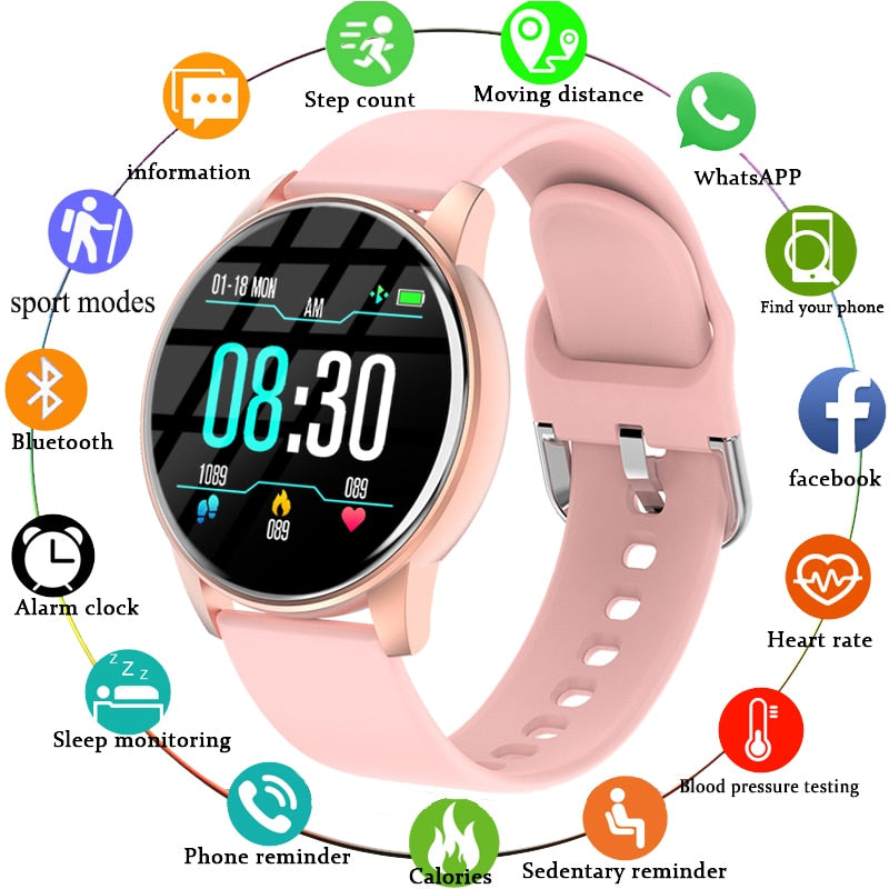 Smart Watch Real-time Weather Forecast Activity Tracker Heart Rate Monitor Sports  Smart Watch  for Men & Women