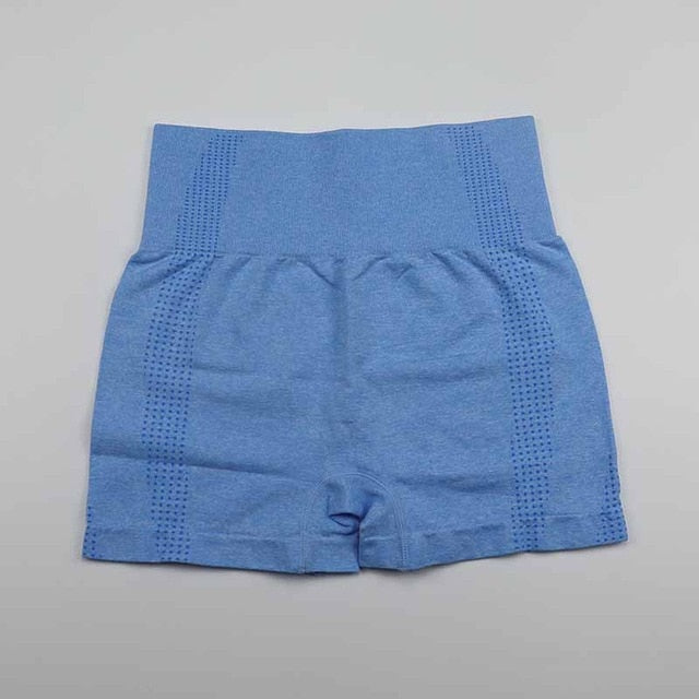 Women's High-Waist Seamless Yoga Shorts