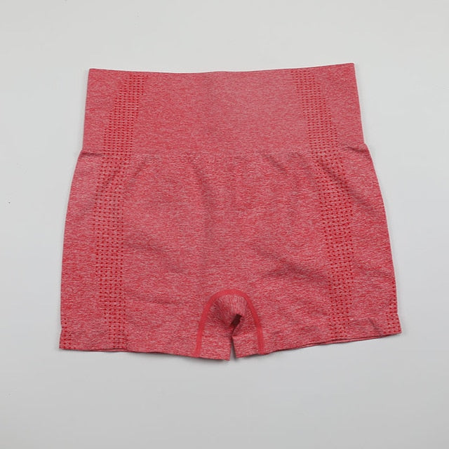 Women's High-Waist Seamless Yoga Shorts