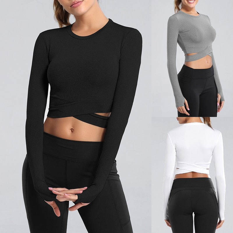 Women's running & Yoga Crop Top