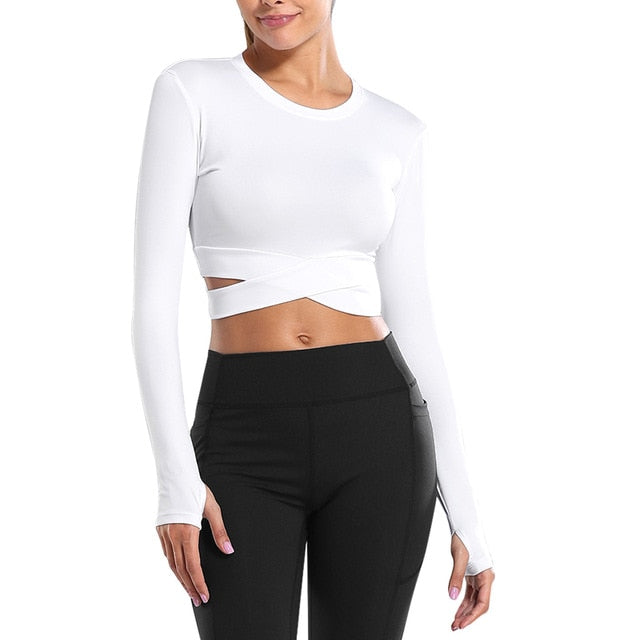 Women's running & Yoga Crop Top