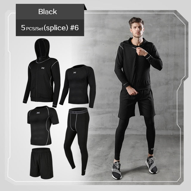 Men's 5 pcs All-Purpose Sportswear Set