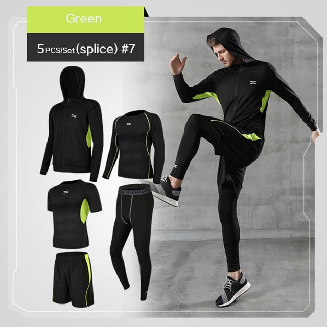 Men's 5 pcs All-Purpose Sportswear Set