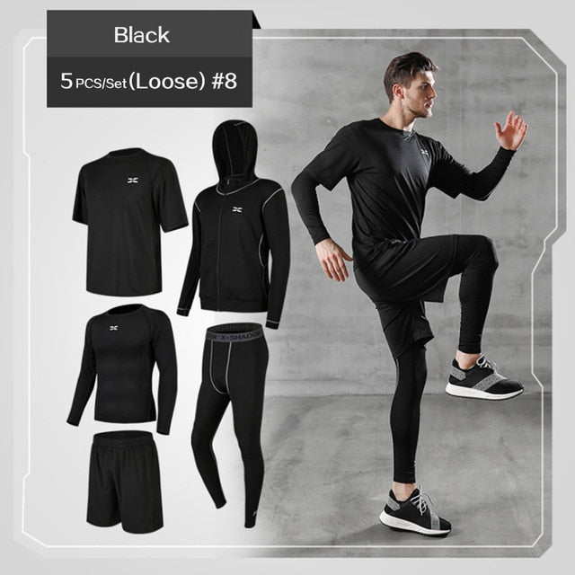 Men's 5 pcs All-Purpose Sportswear Set
