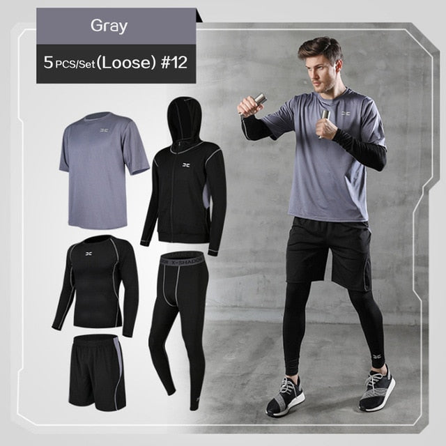Men's 5 pcs All-Purpose Sportswear Set