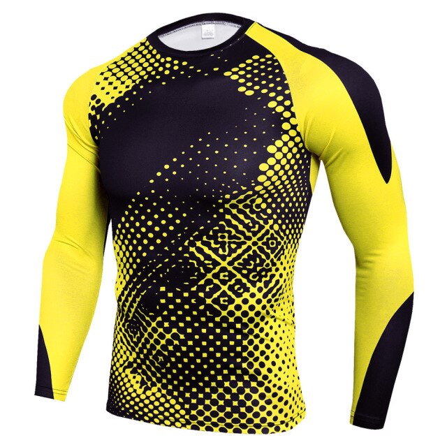 Men's Full Protection 2-Piece Compression Workout Bodysuit