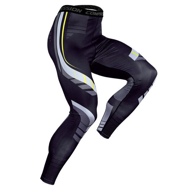 Men's Full Protection 2-Piece Compression Workout Bodysuit