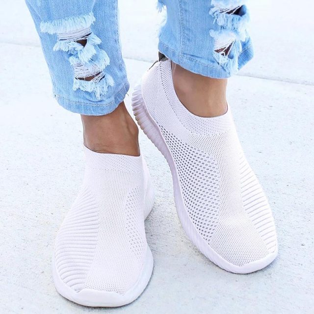 Women's Breathable Mesh Sock Shoes