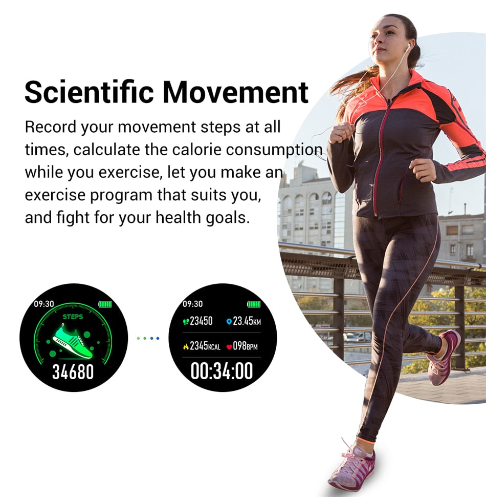Smart Watch Real-time Weather Forecast Activity Tracker Heart Rate Monitor Sports  Smart Watch  for Men & Women