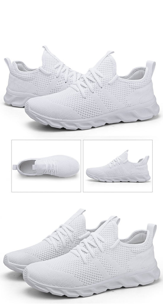 Lightweight Mesh Slip-on Running Shoes