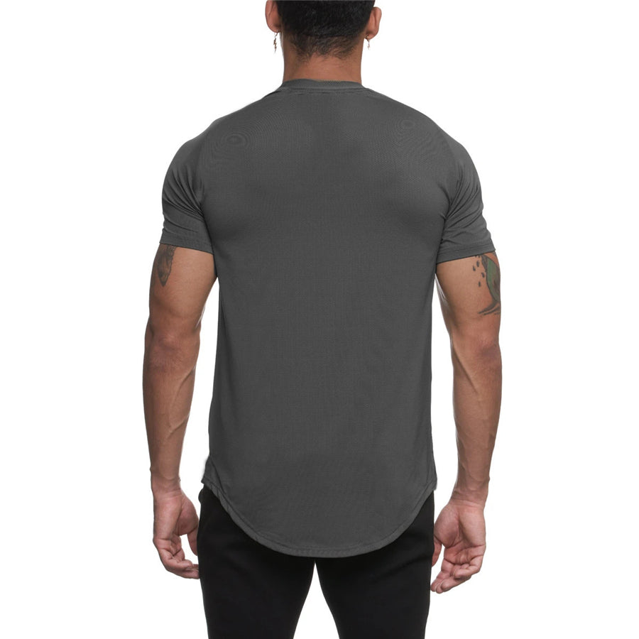 Slim Fit Compression Camouflage T-Shirt